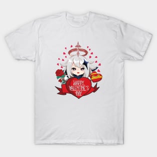 Paimon Genshin Impact Valentines Day T-Shirt